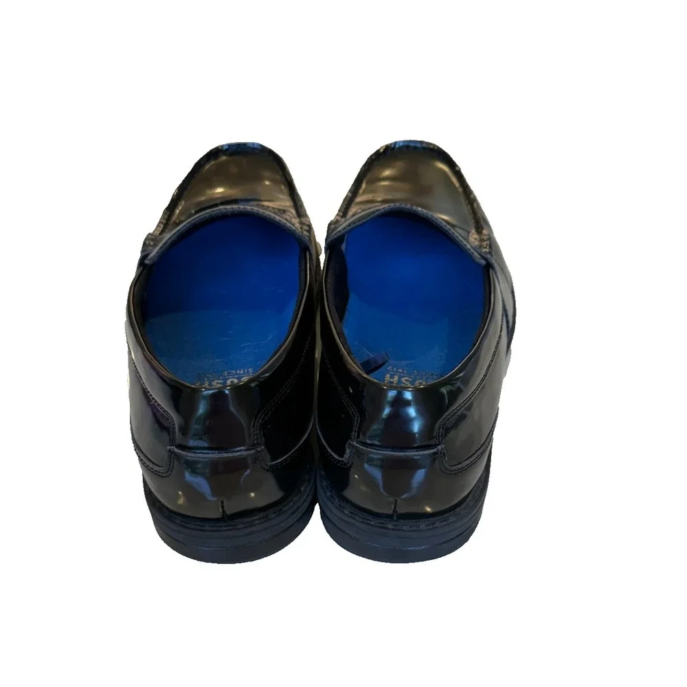Nunn Bush Men's Patent Leather Penny Loafer Dress Shoes; Black; 12M